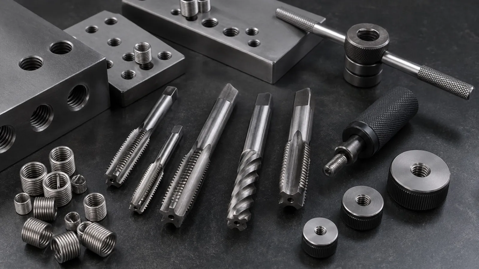 工具を使った挿入作業のイメージ